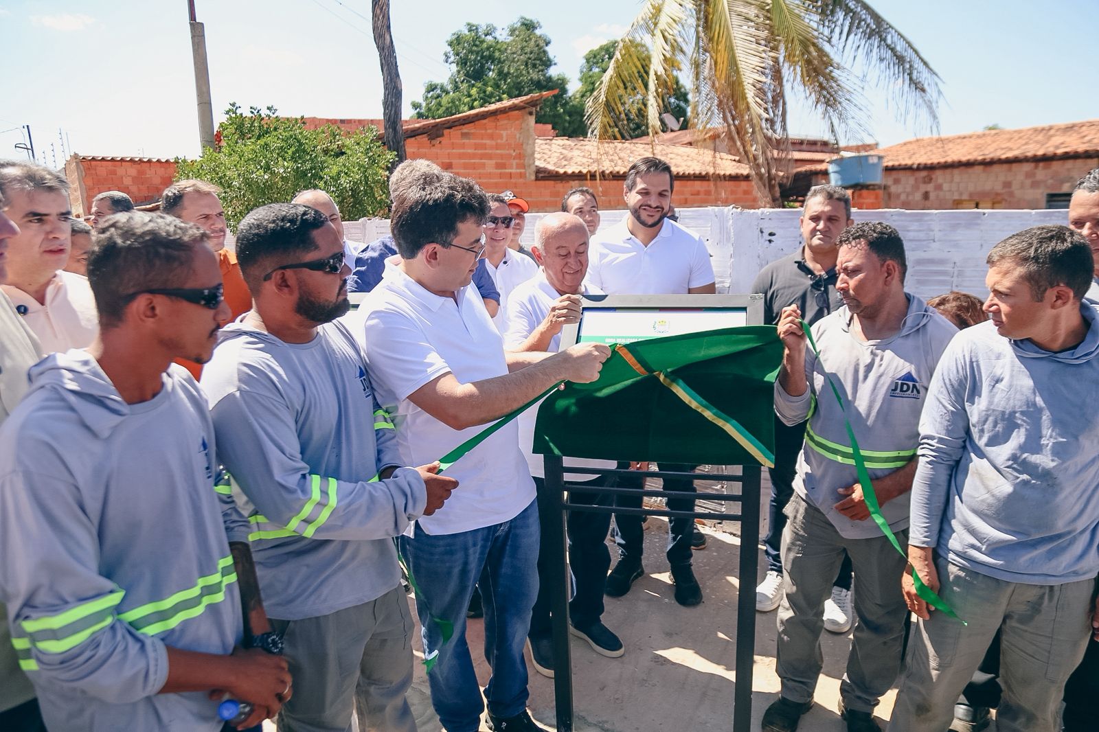 Rafael Fonteles inaugura asfaltamento em Bom Jesus e destaca avanços em mobilidade urbana