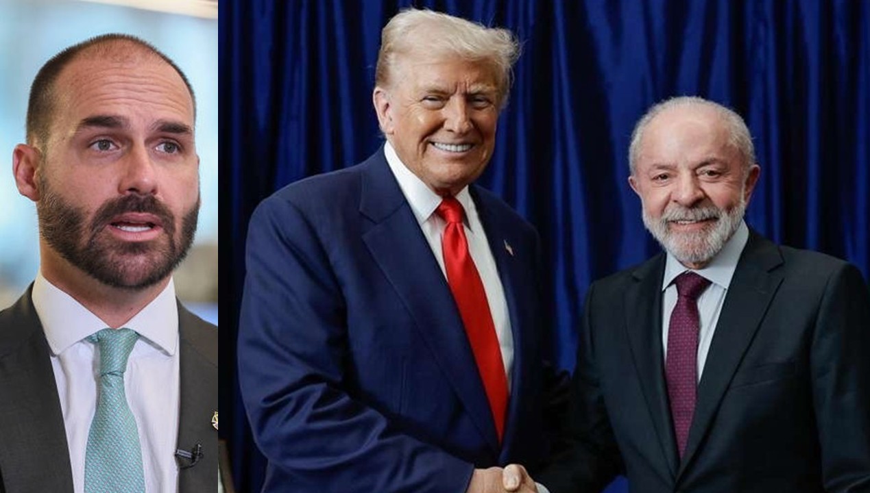 Trump e Lula enterram falácia de  Eduardo Bolsonaro