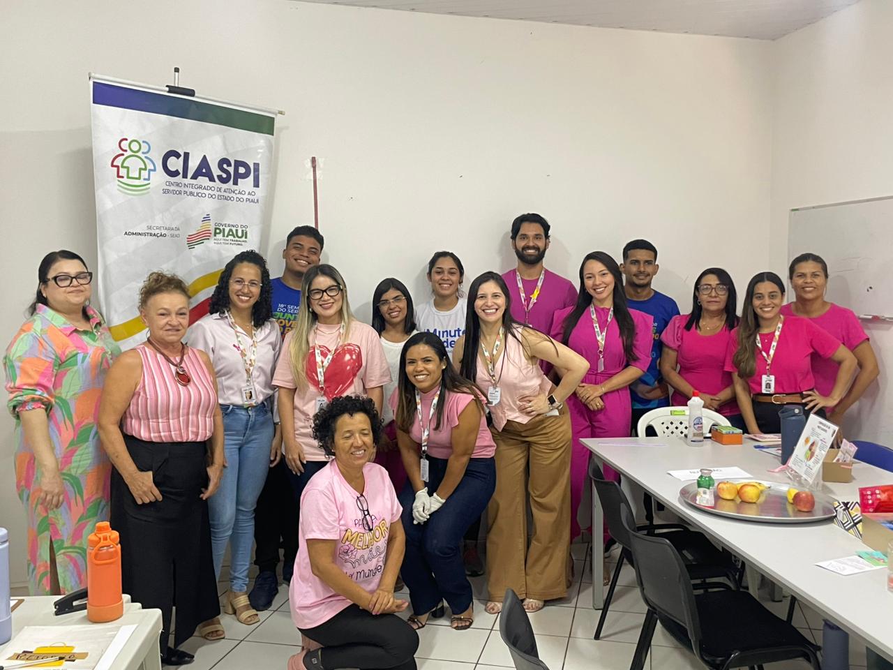 Sasc encerra Outubro Rosa com roda de conversa e blitz educativa em Casas de Acolhimento de Teresina