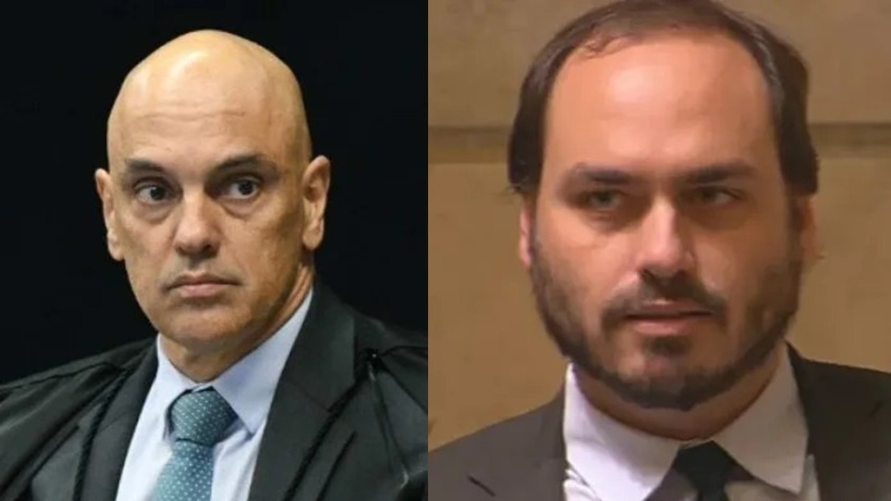 Carlos Bolsonaro critica Moraes ao comparar restrições a Jair Bolsonaro e perfil de Marcinho VP