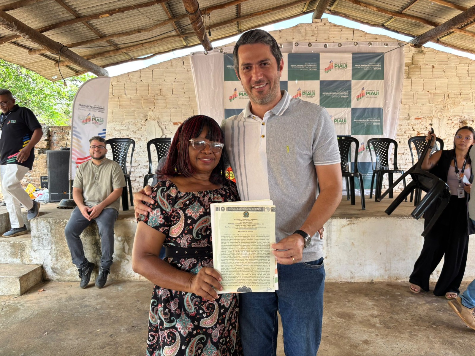 Governo entrega mais de 1.500 cadastros ambientais na maior comunidade rural do Piauí nesta terça (4)
