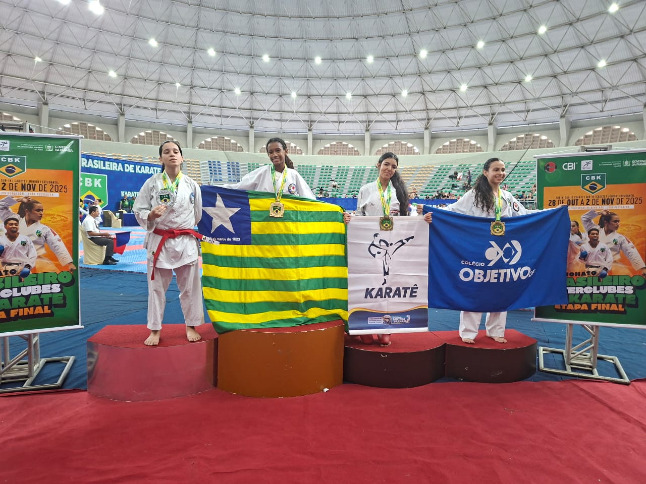 Estudante do Ceti Domício Magalhães conquista bicampeonato brasileiro Interclubes de Karatê em João Pessoa