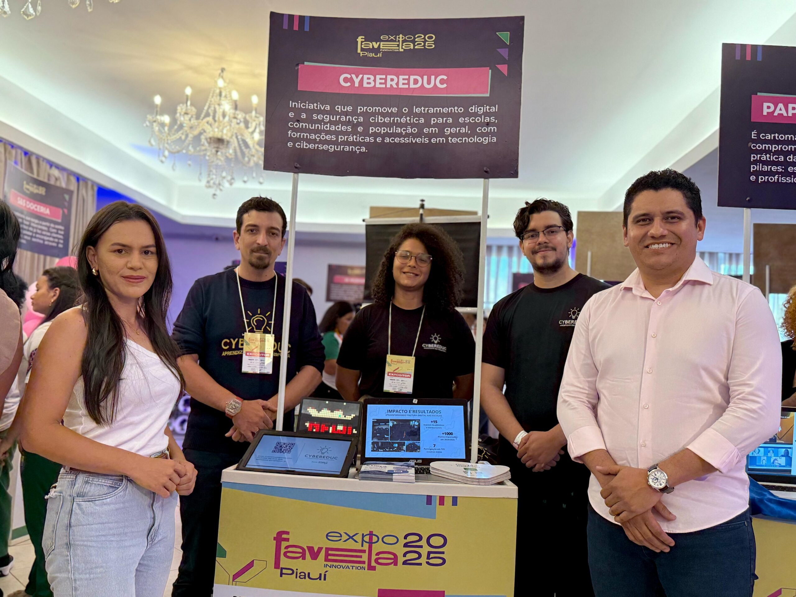 Etipi leva cibersegurança à Expo Favela Innovation Piauí 2025