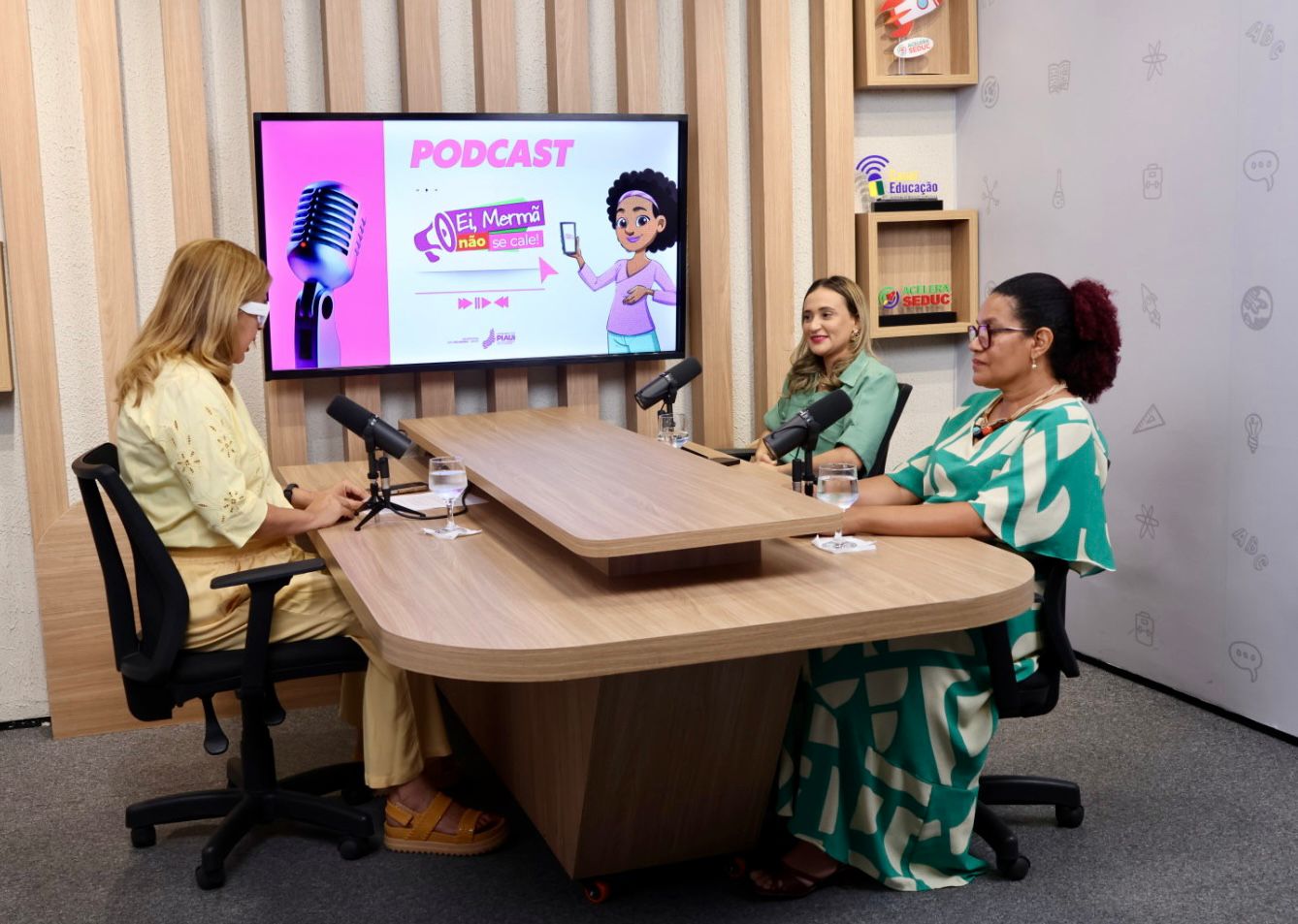 Podcast amplia acesso à informação sobre rede de enfrentamento à violência contra mulheres no Piauí