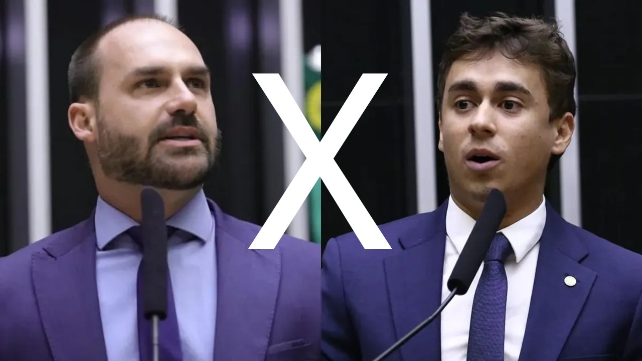 E MAIS BRIGA: agora Eduardo Bolsonaro ataca Nikolas Ferreira