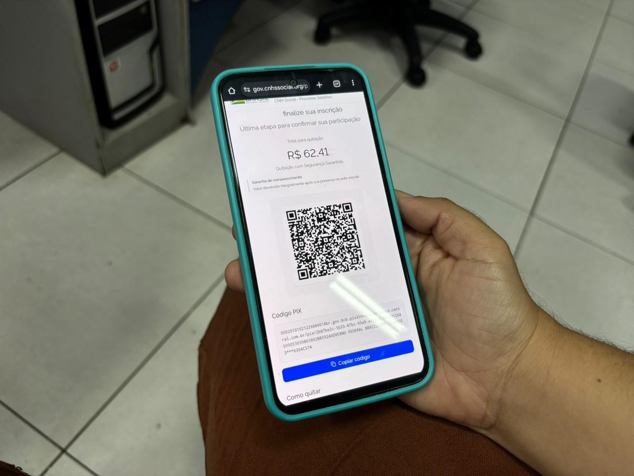 Detran alerta para golpe em falsos anúncios da CNH Social