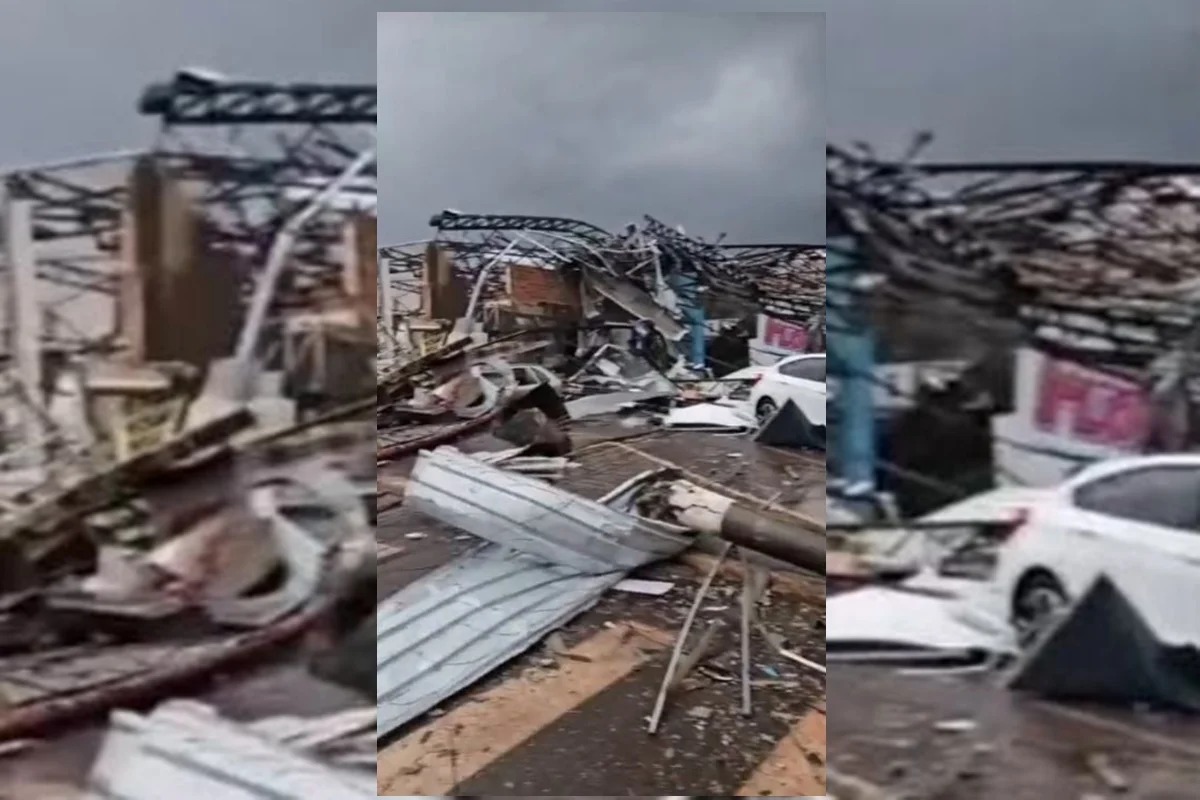 Tornado causa destruição no PR; cinco mortos e mais de 100 feridos