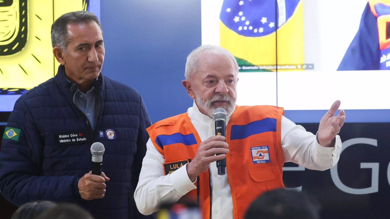 Lula garante auxílio federal às vítimas do ciclone no Paraná