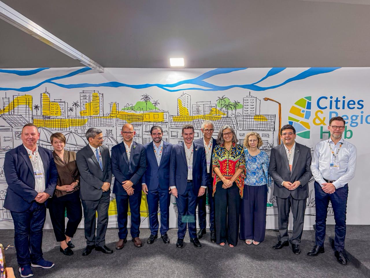 COP30: Rafael Fonteles participa da inauguração de espaço de soluções urbanas para ação climática