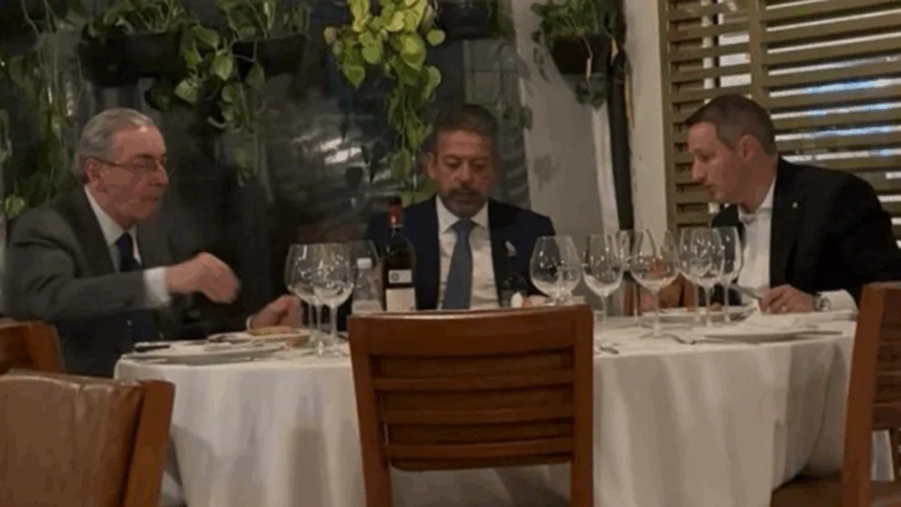 O discreto jantar de Derrite, Lira e Cunha: vinhos do Douro, bacalhau e Antifacção