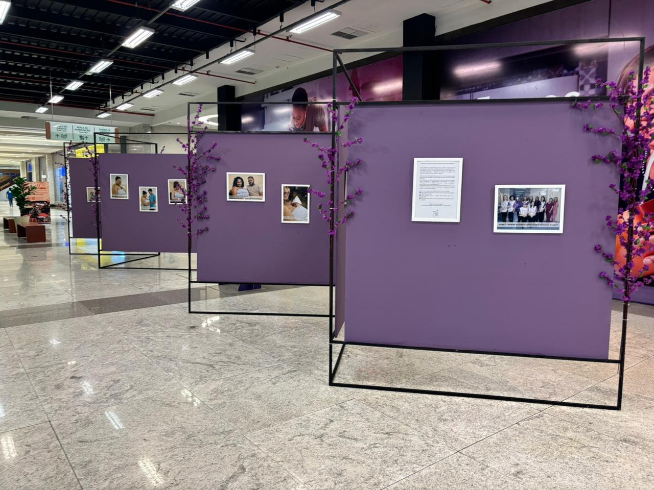 NMDER realiza exposição fotográfica sobre prematuridade no Teresina Shopping
