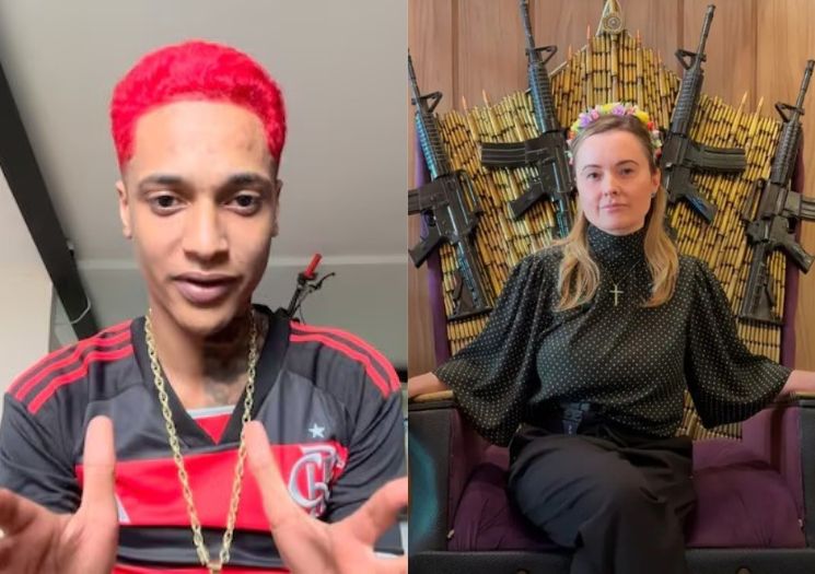 "Se eu fizer isso, é crime": Oruam reage à foto polêmica de Júlia Zanatta