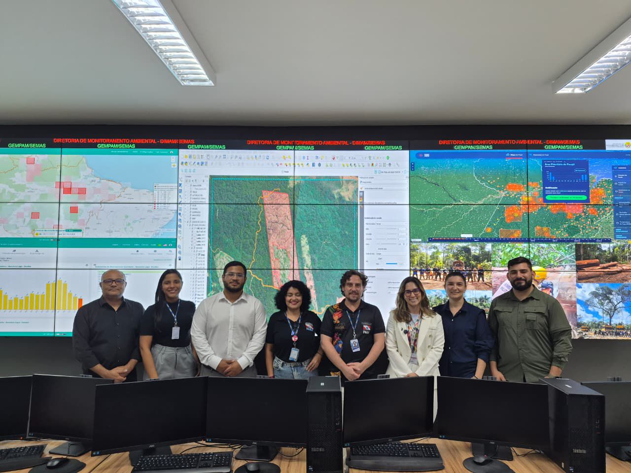Piauí e Pará aprofundam cooperação ambiental em visita técnica sobre monitoramento e fiscalização