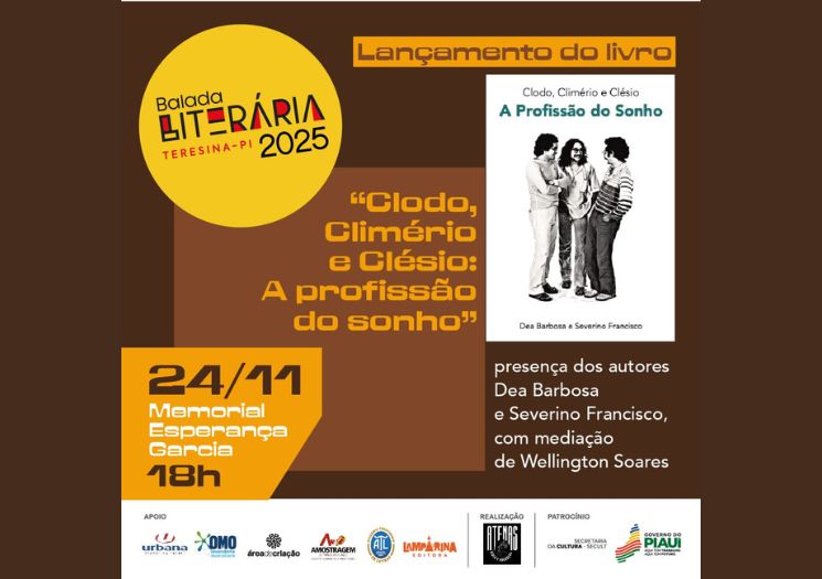 Balada Literária 2025 celebra arte, memória e resistência em Teresina