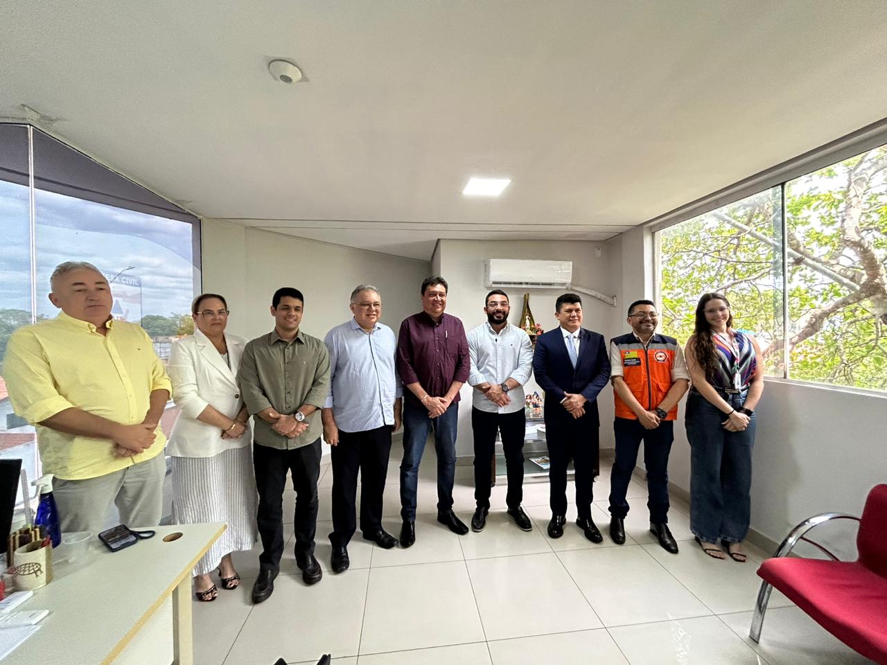 Defesa Civil Estadual e prefeitura de Parnaíba alinham ações de enfrentamento para o período chuvoso