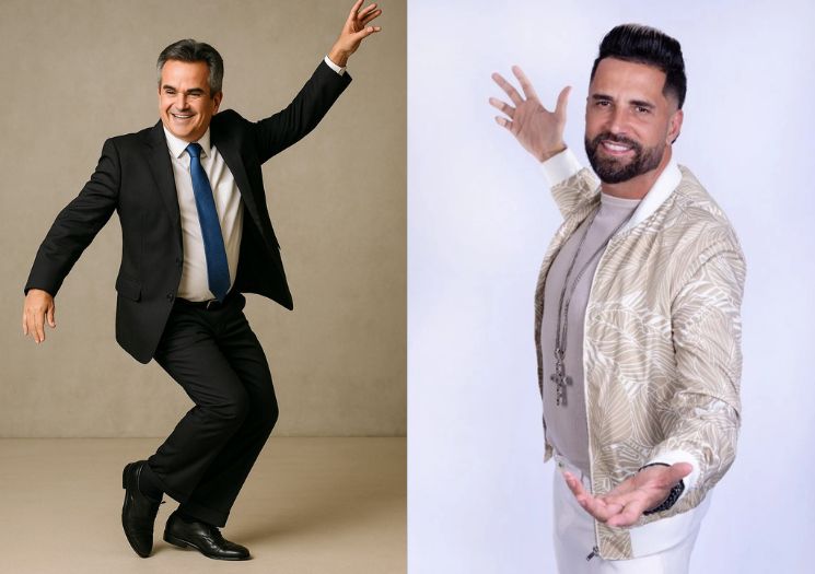 Ciro Nogueira faz festa ao som de Latino e reúne líderes do Centrão