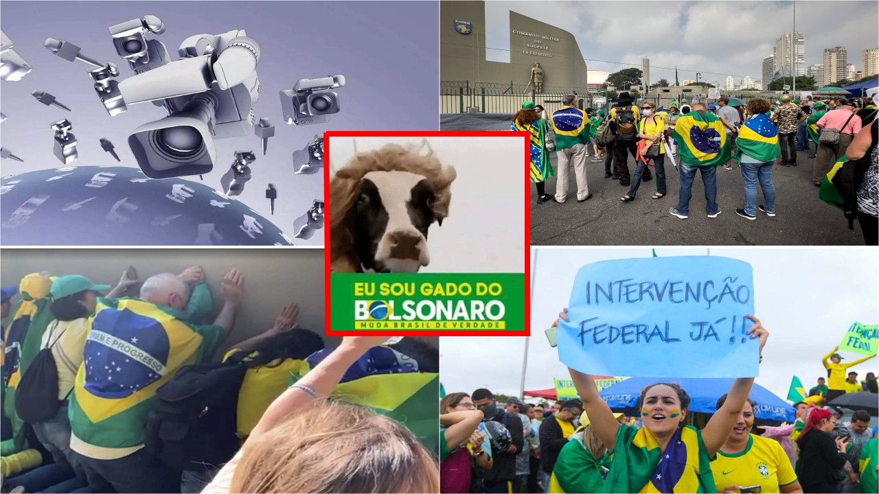 CÚMULO DA IRONIA: Plantão da Globo sobre prisão de Bolsonaro interrompe matéria sobre gado