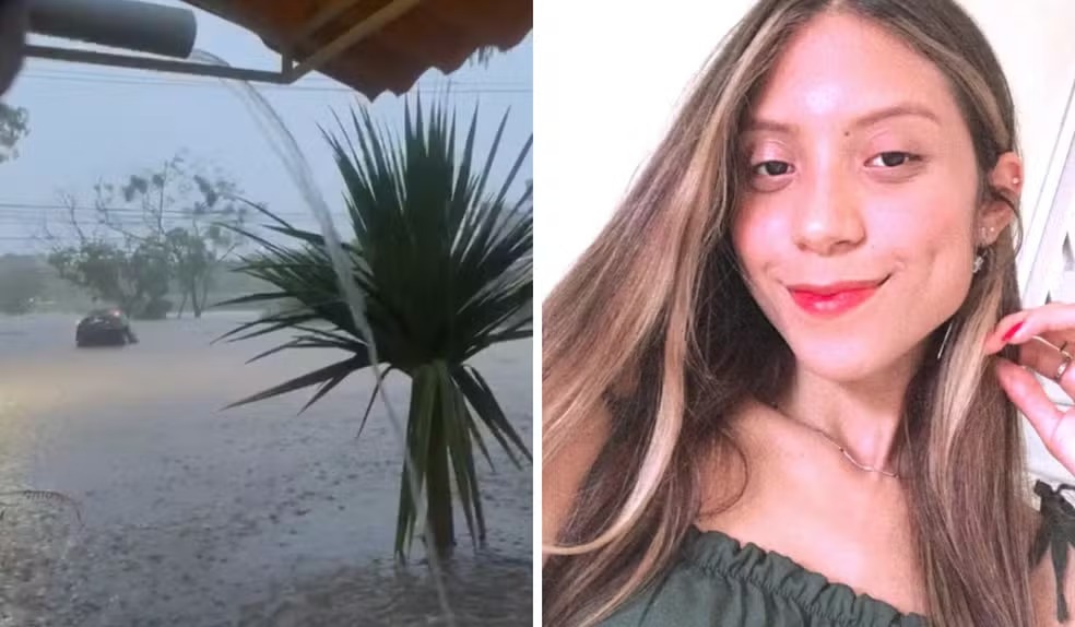 Mulher morre ao ter carro arrastado durante temporal em SP