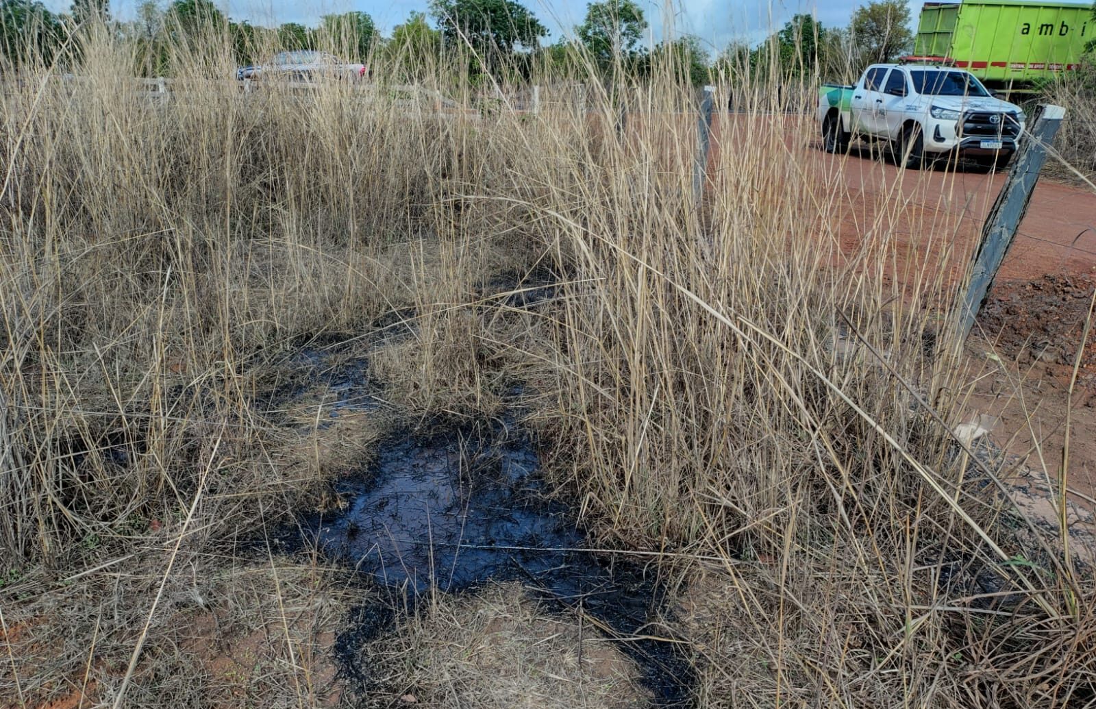Semarh reforça rigor ambiental e monitora área atingida por carga química em Baixa Grande do Ribeiro
