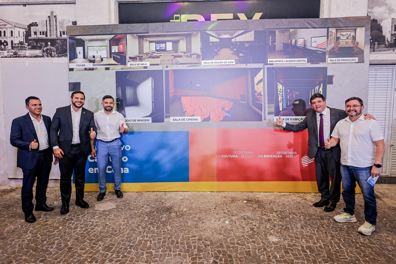 Cine Rex será transformado em Escola Estadual de Audiovisual e Cinema Público e marca nova fase da educação criativa no Piauí