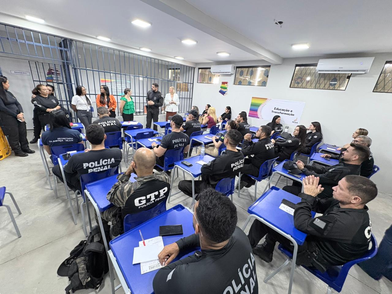 Sesapi capacita policiais penais para atuação com internos em crises psiquiátricas