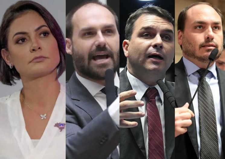 Crise no PL: Michelle vs. filhos de Bolsonaro