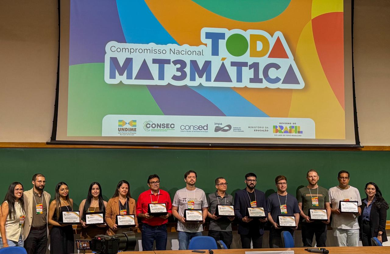 Professor da rede estadual conquista prêmio do MEC com trabalho inovador em Matemática