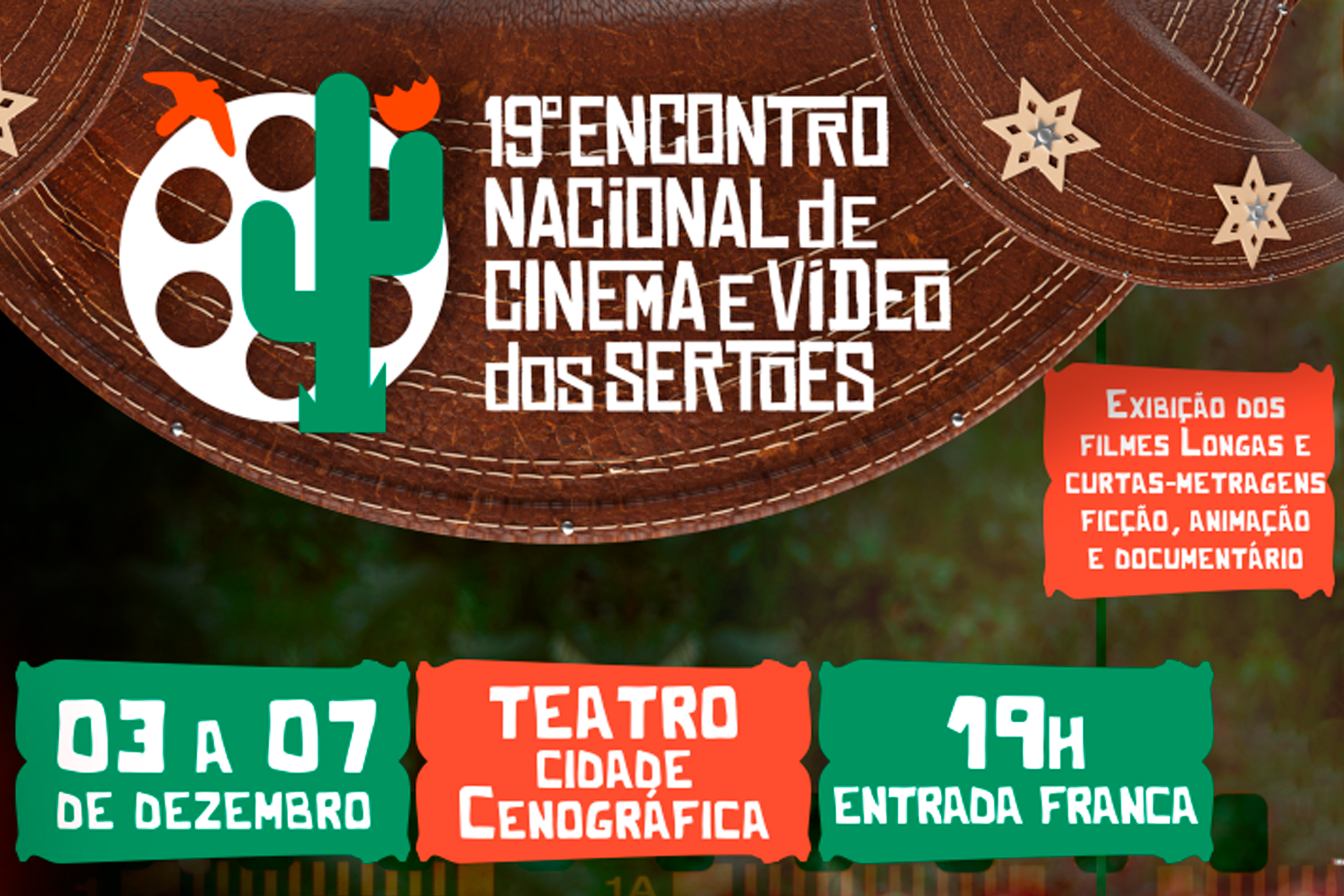 19º Encontro Nacional de Cinema e Vídeo dos Sertões começa nesta quarta (3) em Floriano