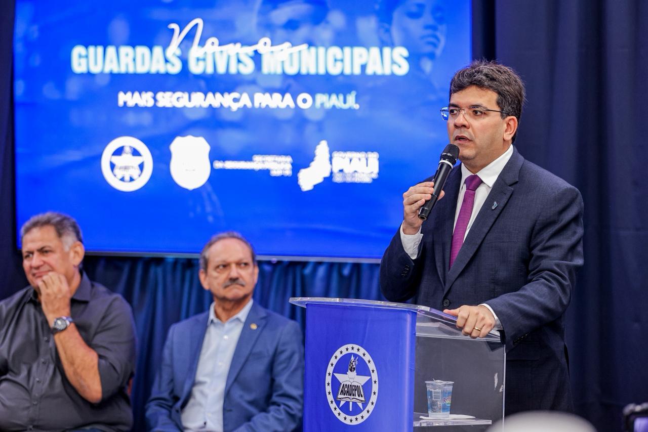 Formatura de 65 guardas municipais reforça integração das forças de segurança pública do Piauí e Maranhão