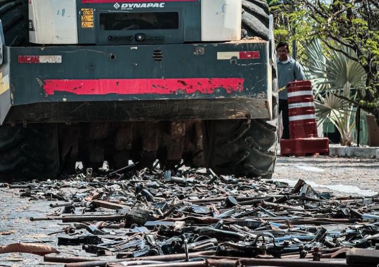Piauí destrói 1,5 mil armas para reforçar segurança