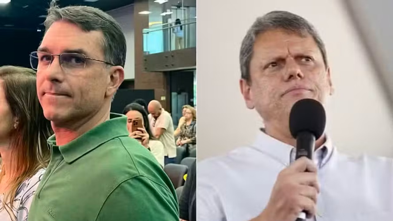 Silêncio quebrado, crise mantida: Tarcísio endossa Flávio, mas pressão aumenta