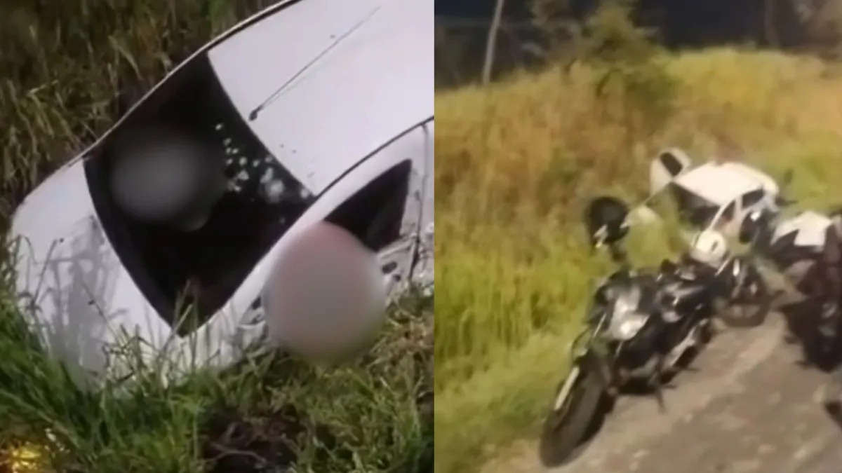 Carro é fuzilado no RJ; casal morre e bebê está em estado gravíssimo