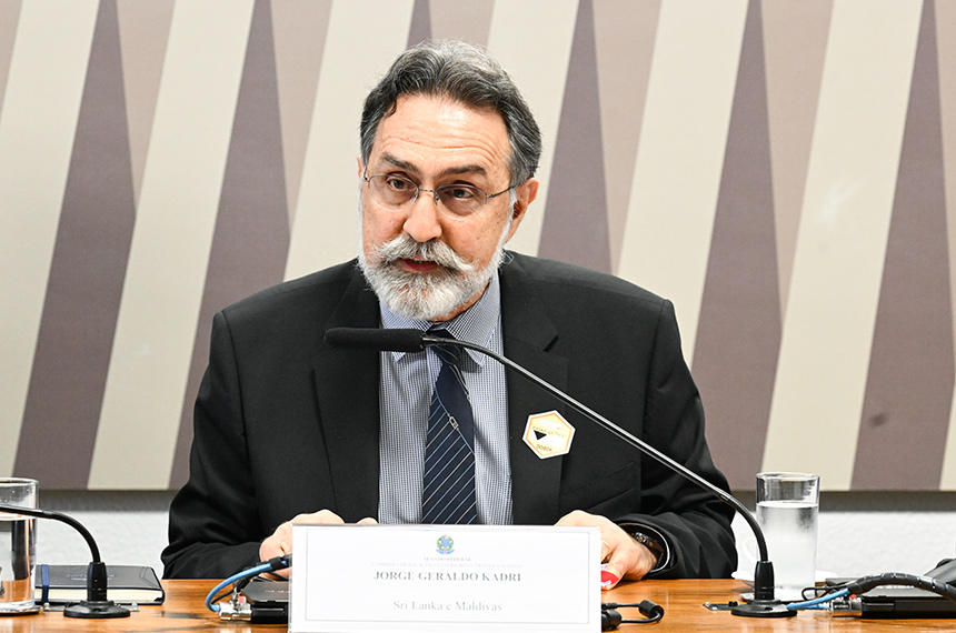 Vai ao Plenário indicação de embaixador do Brasil no Sri Lanka e nas Maldivas