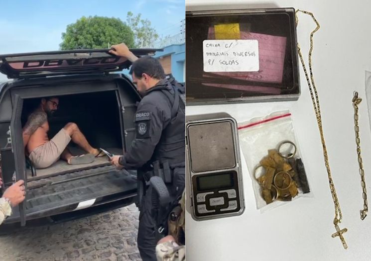 Quadrilha é presa por roubo milionário de joias em Teresina
