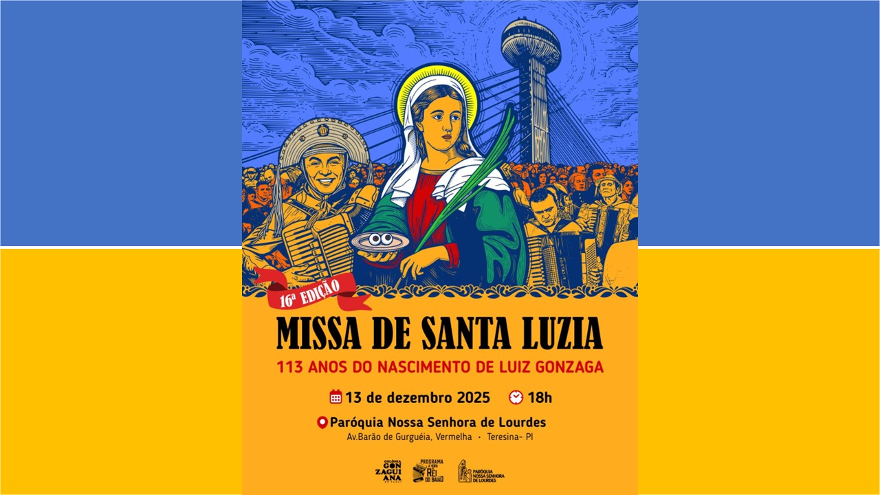 Hoje é dia da tradicional Missa de Santa Luzia e de celebração pelo dia de nascimento de Luiz Gonzaga
