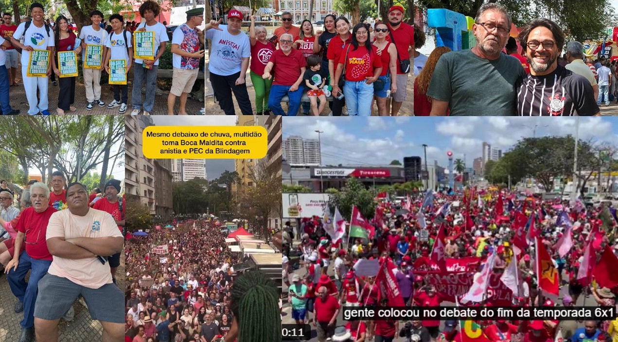 Devolvendo o Congresso para o povo"! Floripa, Natal, BH, DF e Teresina: as primeiras manifestações do dia!