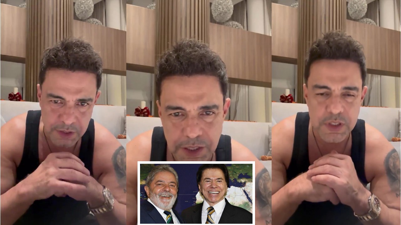 PERDEU E NÃO SE CONFORMOU! “Estão prostituindo o SBT”, diz Zezé de Camargo sobre participação de Lula na TV