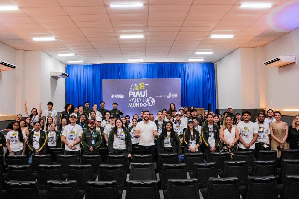 Do Piauí Para o Mundo: Estudantes da rede estadual retornam ao Brasil após intercâmbio de 30 dias na China e nos Estados Unidos