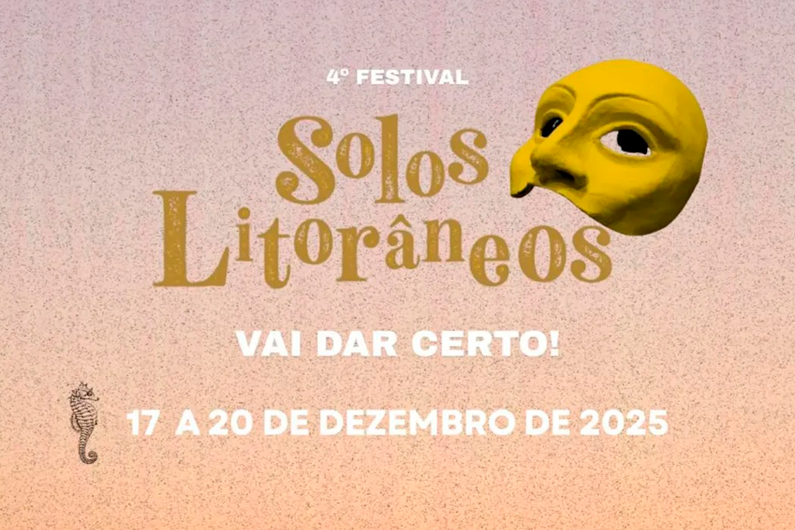 Festival Solos Litorâneos leva espetáculos e rodas de conversa para o Museu do Mar, com incentivo do Siec