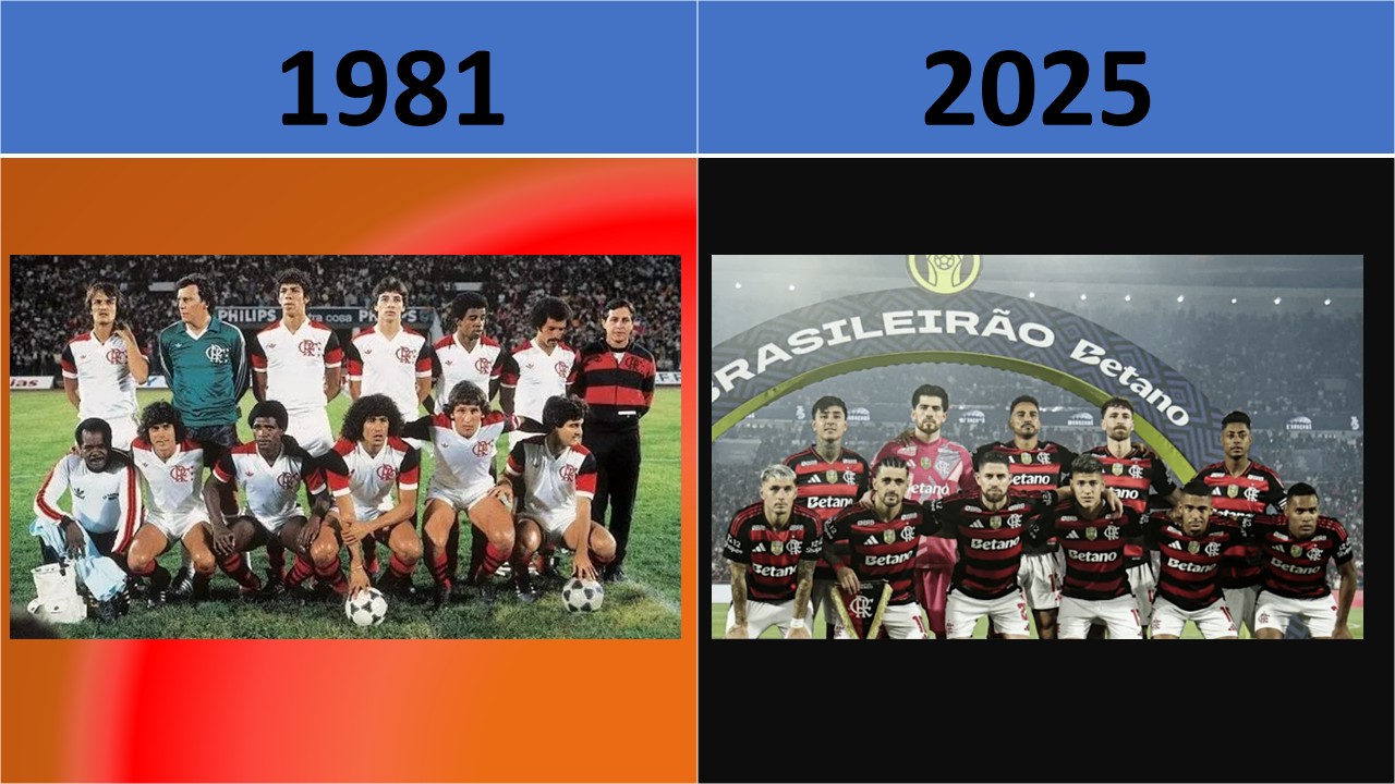1981 ou 2025, qual o melhor Flamengo ?