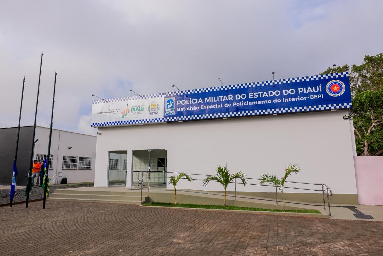 Com investimentos superiores a R$ 6 milhões e em localização estratégica, governo inaugura BPChoque e Bepi para reforçar a segurança no Piauí