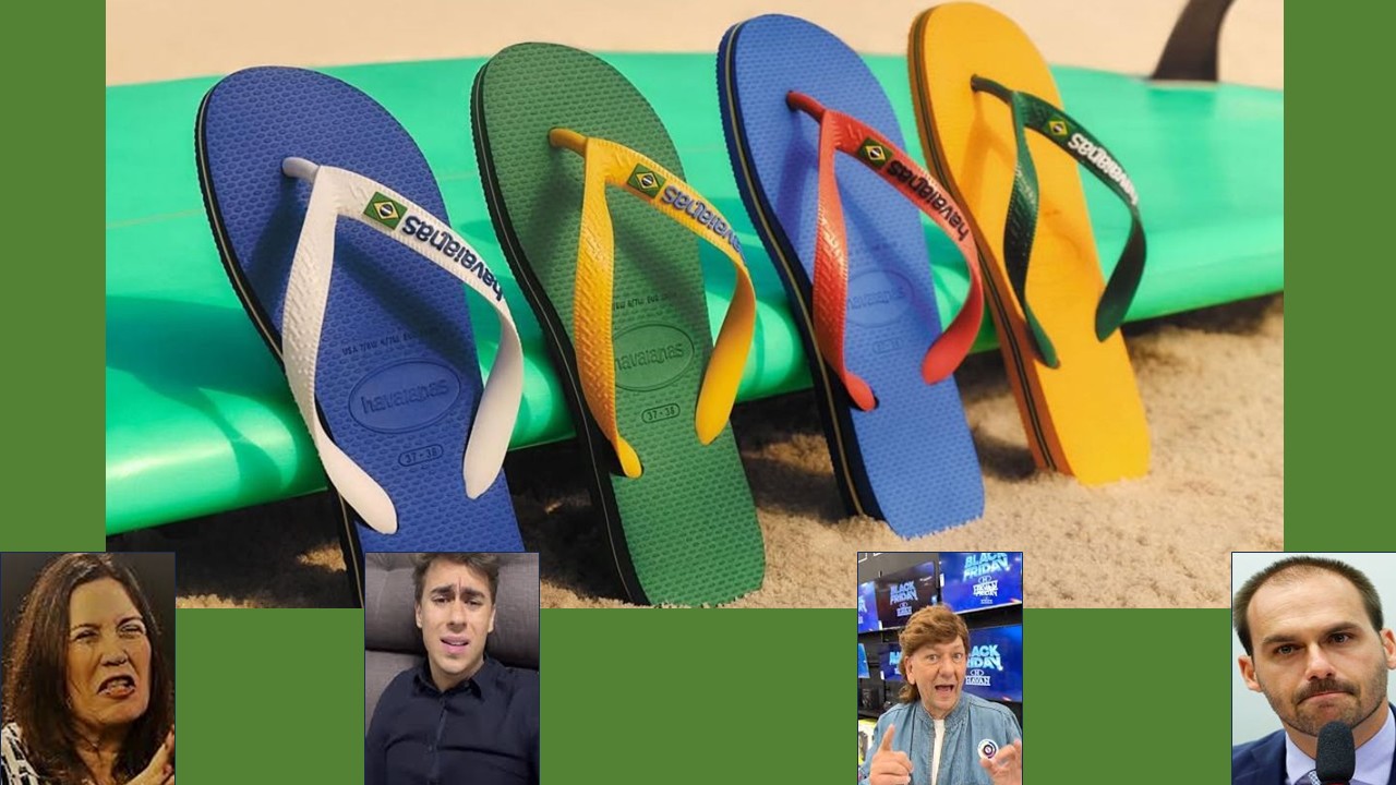 ELES NÃO USAM HAVAIANAS: direita transforma boicote à Havaianas em performance política
