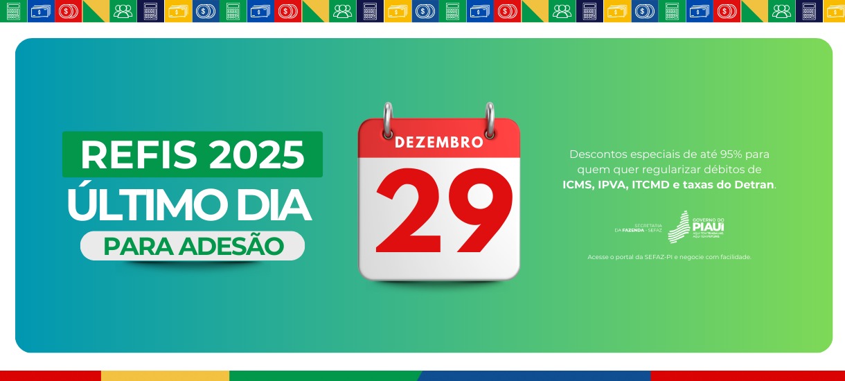 Último prazo para negociar o Refis 2025 termina na segunda (29)