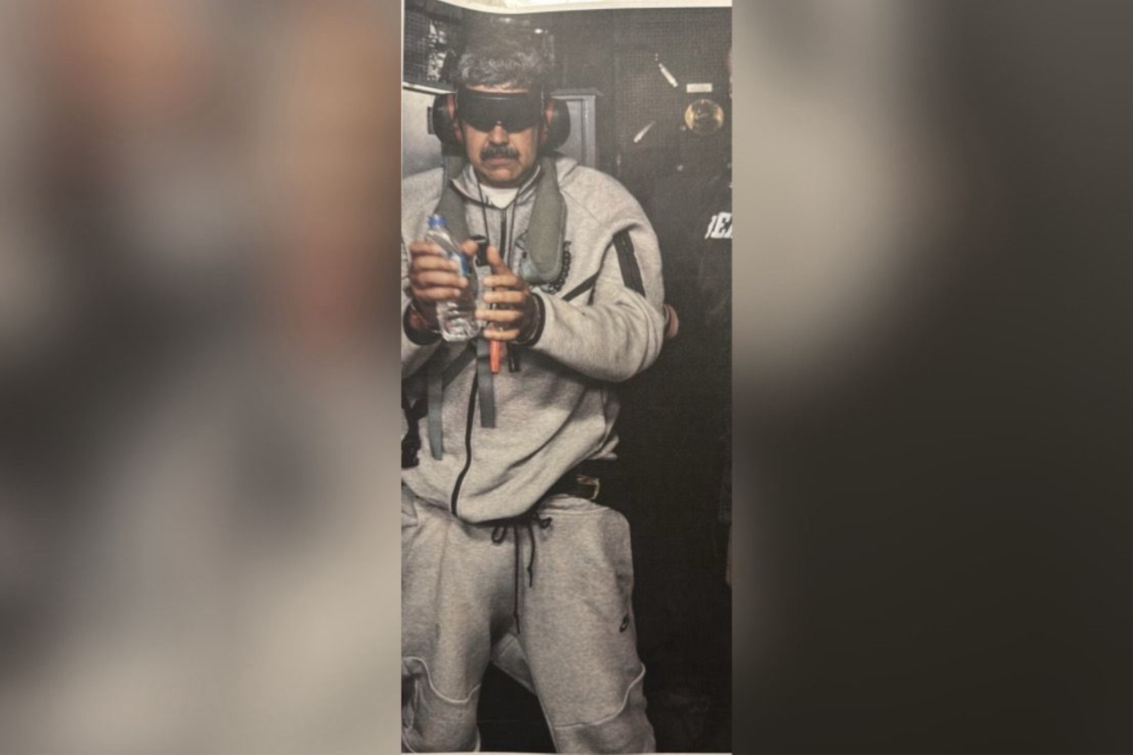 Trump divulga primeira foto de Maduro após captura na Venezuela