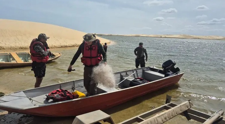 Redes ilegais e 50 kg de peixes são apreendidos no Piauí