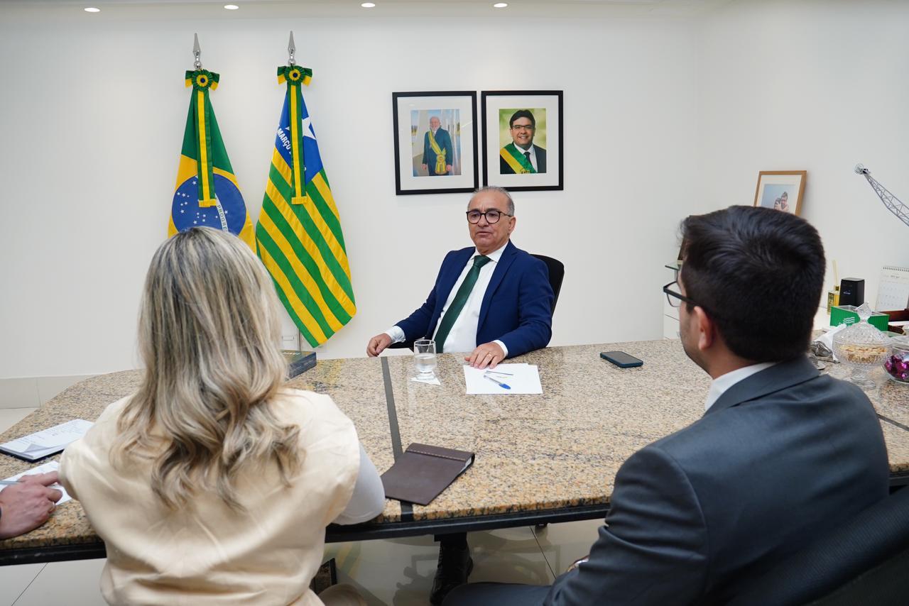 Aderson Nogueira inicia agenda como governador em exercício com alinhamento administrativo e institucional