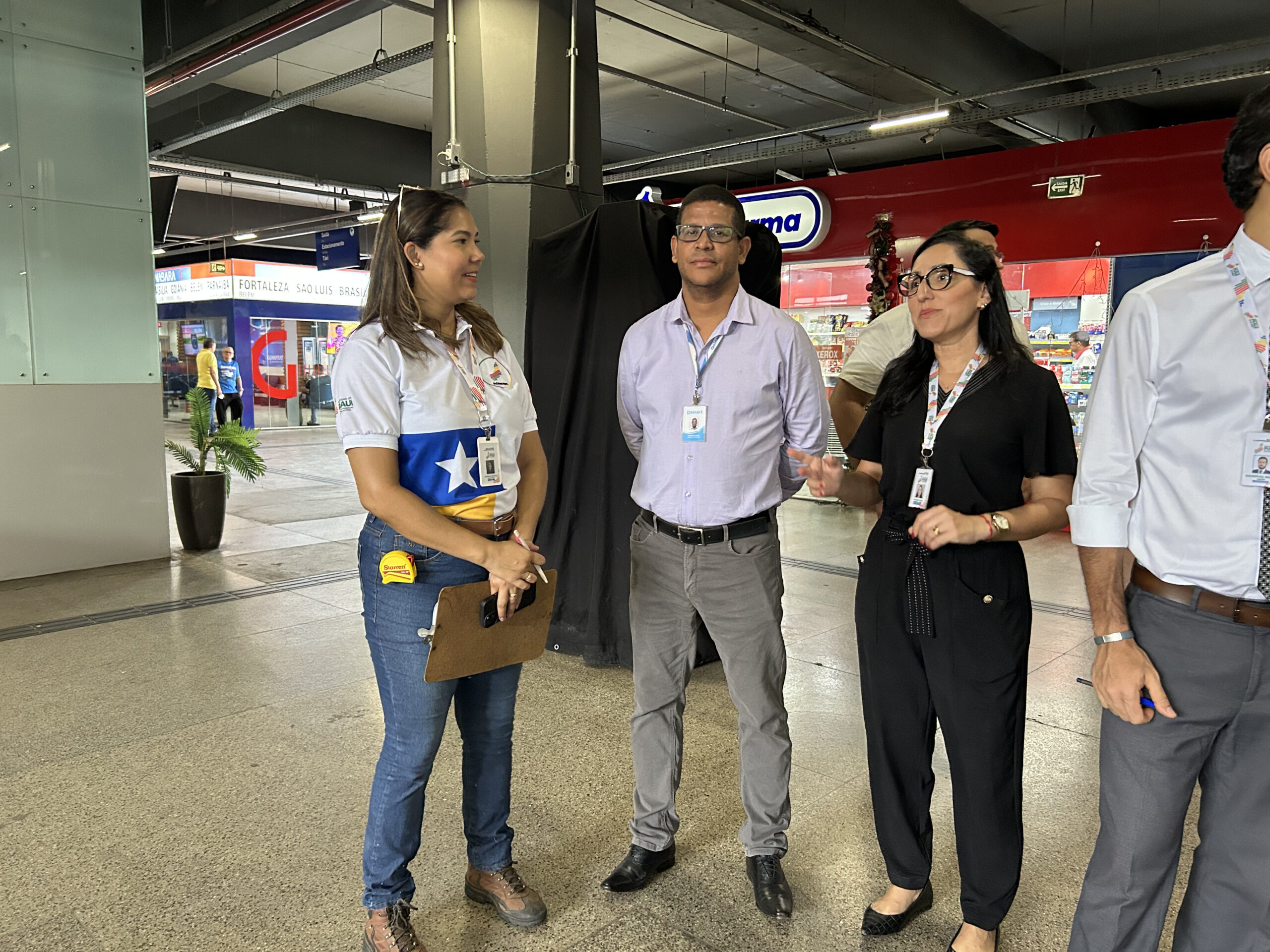 Vistoria técnica avalia qualidade dos serviços no Terminal Rodoviário de Teresina