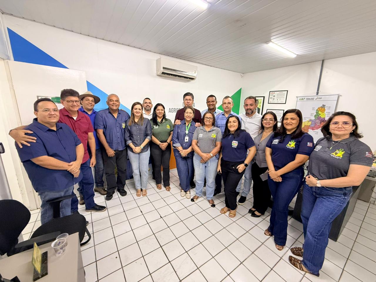 Adapi recebe presidente da Agência de Defesa Agropecuária do Maranhão para reforçar cooperação entre os estados
