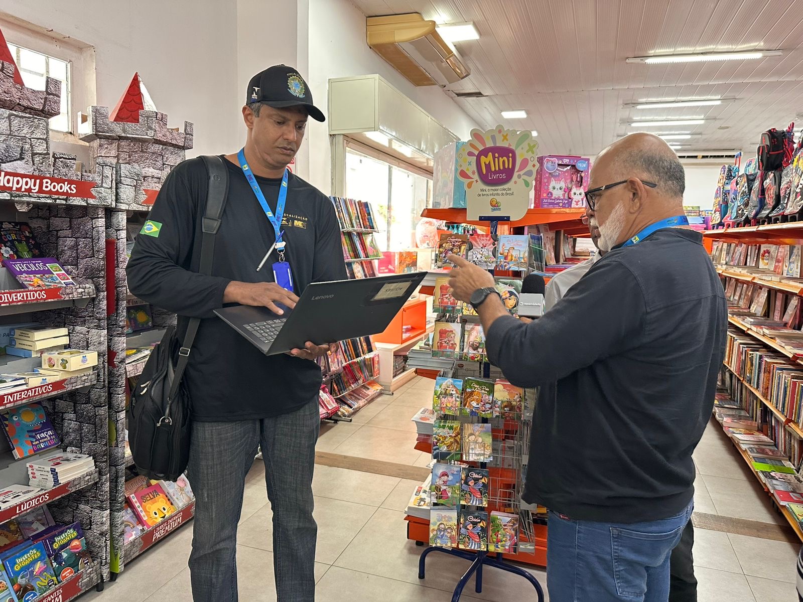 Imepi realiza operação Aulas Seguras em papelarias e livrarias de Teresina e interior do Piauí