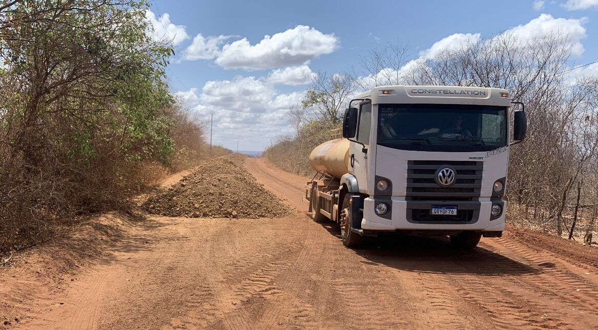 Idepi finaliza obras em estradas vicinais e melhora infraestrutura viária em comunidades rurais de Lagoa do Sítio